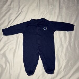 Penn State Baby Onsie Footie Pajamas 🟣